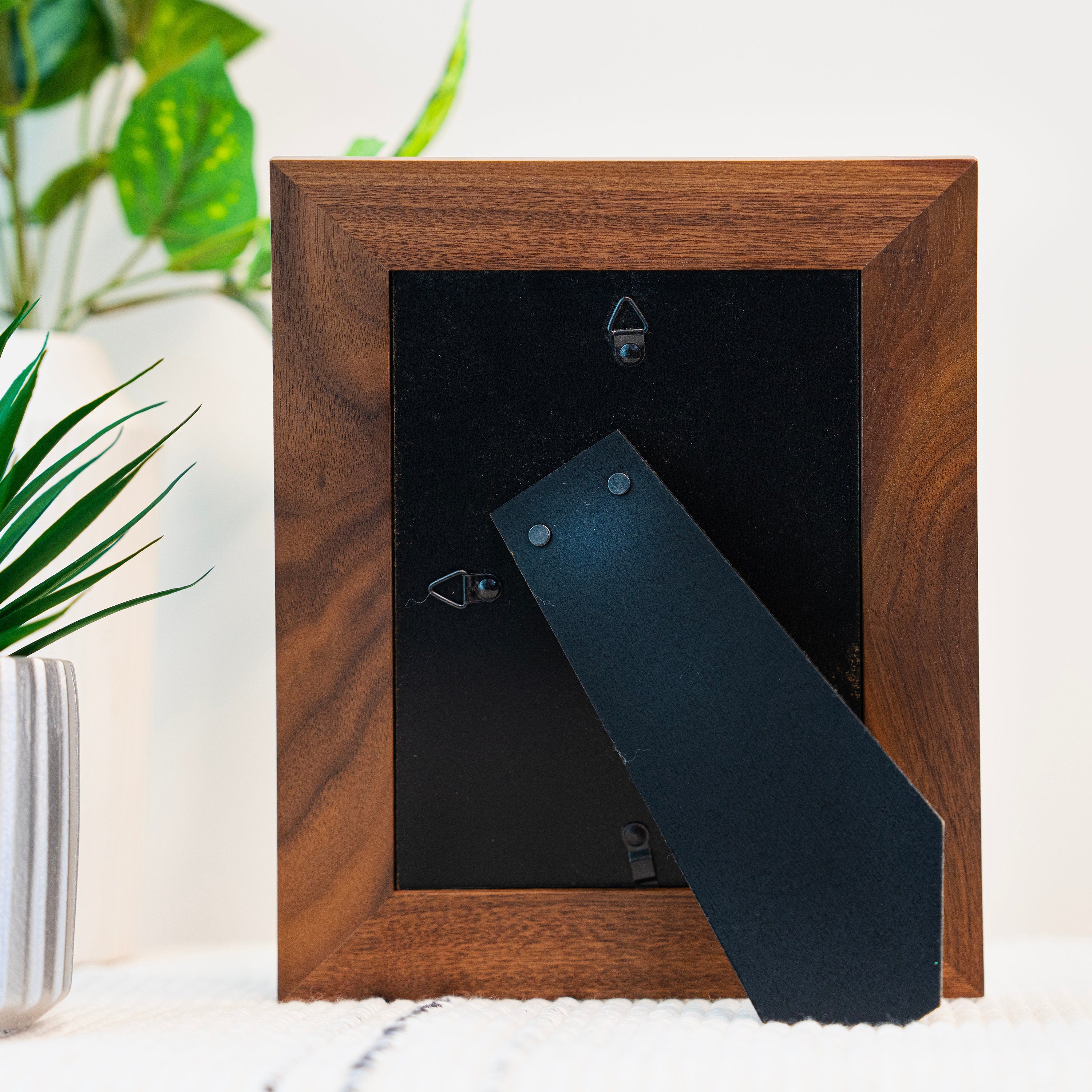 Walnut Wood Photo Frame - Custom Your Own