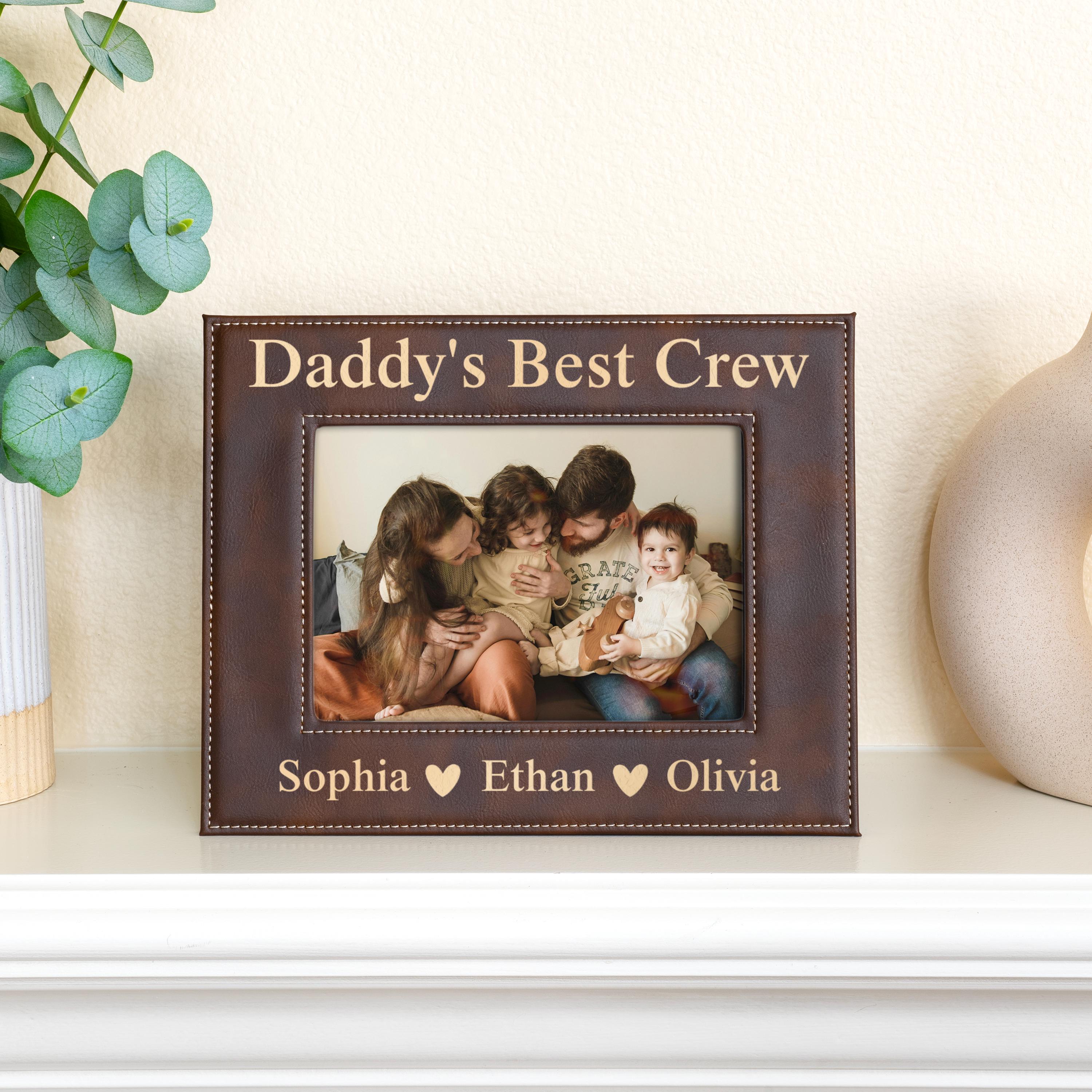 Vegan Leather Photo Frame